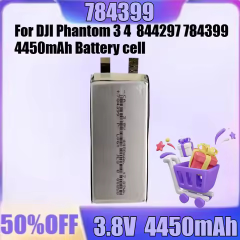 New 844297 784399 High quality Battery for DJI Phantom 3 4 844297 784399 4450mAh Battery cell Assemb