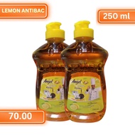 ANGEL CLEAN DISHWASHING LIQUID 250 ML LEMON -ANTIBAC