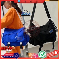 💎SNN READYSTOCK SLING BEG BESAR PEREMPUAN BEG TANGAN Student Simple Art Shoulder Messenger Bag BG854