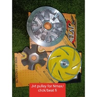 Pulley Set Jvt for Nmax/Aerox/Click v3/V2/Beat fi v2