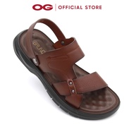 Bruno Co. Leather Sandals - Brown