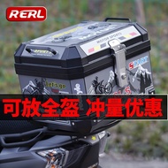 ✨ SG Hot Sale ✨  Motorcycle Trunk Motorcycle Tail Box Scooter Toolbox Electric Motorcycle Universal 