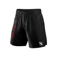 UFC BJJ Grappling Shorts - Black/Red