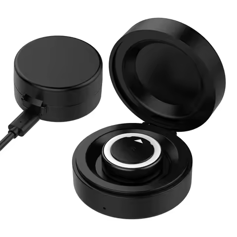 Compatible for Oura Ring Gen 4 Travel Charger Dock Portable Safe Charging Dock with USB-C Cable for 