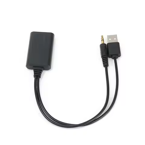 Car Wireless Bluetooth Audio Receiver Bluetooth Audio Adapter With 3.5mm Aux Connection And Support 