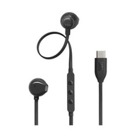 (黑色)JBL Tune 305C USB-C 半入耳式插線耳機