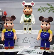 bearbrick400%千秋暴力熊開運招財貓積木熊潮玩手辦模型禮物 露天拍賣【】  露天