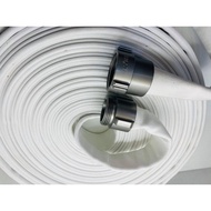 FIRE HOSE 1 1/2 100ft 100ft Aluminum Alloy Coupling DOUBLE Jacket