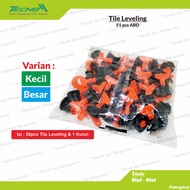 Reusable Tile Leveling Tool 51pcs ABD Rotating Ceramic Leveling Tool