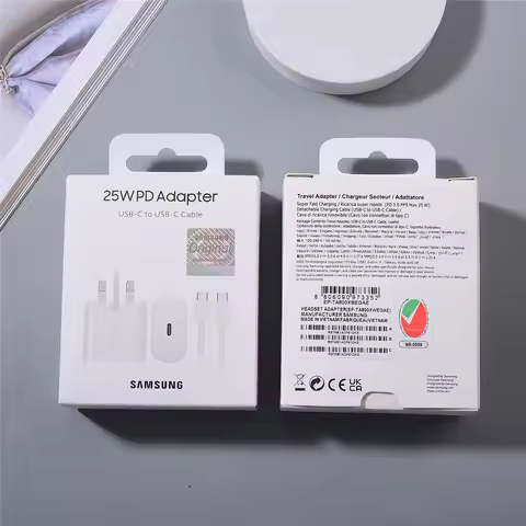 Samsung 25W PD Charger Super Fast Charging For Galaxy S26 S25 Ultra S24 S23 Plus FE A17 A07 M53 M54 