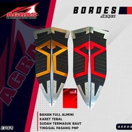 AEROX Border Footrest Protector Deck Undercarriage Yamaha AEROX