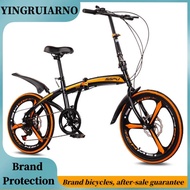 ARNO-Variable speed double disc brake folding bicycle road  bike/basikal lipat/basikal budak