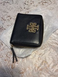 Tory Burch 黑色拉鍊短夾