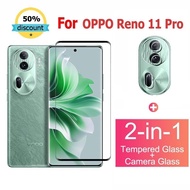 k001OPPO Reno 11 Pro Screen Protector Tempered Glass For OPPO A79 A98 A18 A38 A58 A78 A96 Reno 8T 7z 8z 10 11 8 Pro Plus 5G Tempered Glass with Camera Protecto