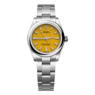 Rolex Oyster Perpetual 31 Ref. 277200-0005 Automatic 31mm Yellow Dial Oystersteel Women's Watch WHT0