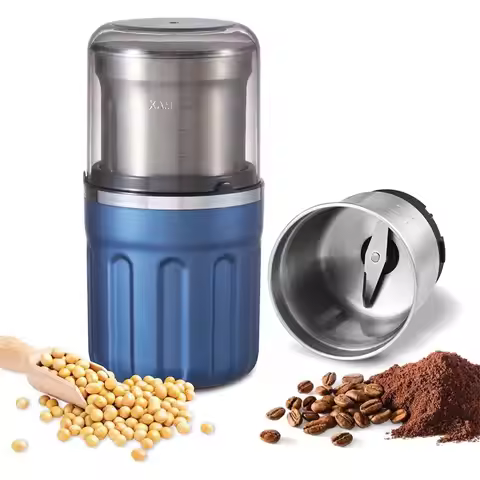 B47B-Kitchen Wet And Dry Grinding Electric Coffee Grinder, 28000Rpm, Vegetable, Seed, Spice Grinding
