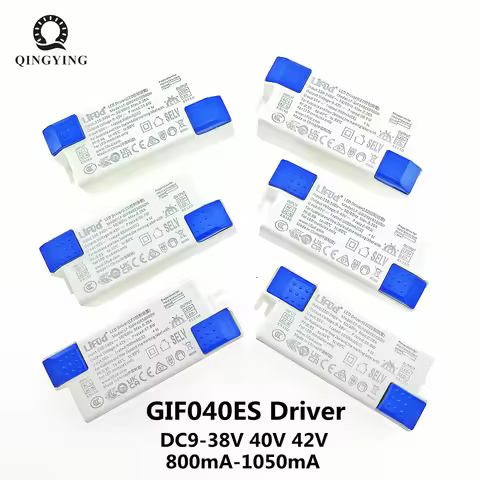 No Flicker DC9-42V Output Lifud LED Driver GIF040ES 800mA 850mA 900mA 950mA 1000mA 1050mA For Panel 