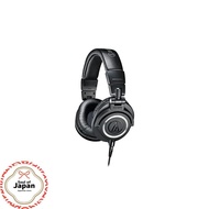 Audio-Technica ATH-M50x Professional Monitor Headphones Wired DTM Recording Mixing Mastering DJ Home Recording [Authorized Domestic Brand] Black