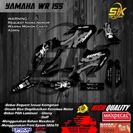 Dc 552 STICKER DECAL FULLBODY MOTORCYCLE YAMAHA WR 155 SIMPEL DESIGN THEME ONE ONE NINE TREND FREE R
