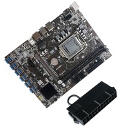 B250C BTC Mining Motherboard 12 USB3.0 to PCI-E 16X Graphics Slot LGA 1151 DDR4 DIMM SATA3.0 with 24PIN Power Starter