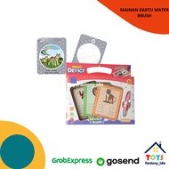 Educational Water Brush Card Toy for Children, Magic Depict, 3+, Colorful, Reusable