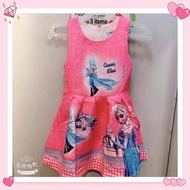 Frozen dress for kids fit 2yrs old to 7yrs old