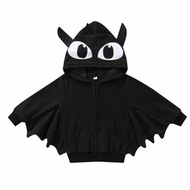 Barang Terlaris Toothless Dragon Kids Jacket Halloween Costume Bat