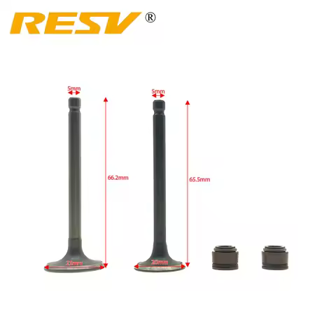 RESV for Yamaha ZY100 JOG100 FORCE100 RS100 RSZ100 ZY JOG FORCE RS RSZ 100 100cc Valve Intake Exhaus