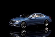 1/64 MASTER 梅斯特斯 賓士 Maybach S-Class 房車模型 (藍色)