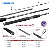 HEMUS CHALLENGER II SOLID CARBON ROD FUJIRing COMPLETE SIZES
