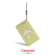 Caravan Crew Luggage tag แท็กกระเป๋าเครื่องบิน อลูมิเนียมอัลลอยด์