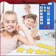[Phenovo] Visual Schedule for Kids Routine Chore Chart Behavioral Tool with Cards Daily