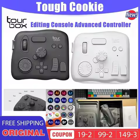 Tourbox Video Photo Editing Console Advanced Controller Simplify optimize Lightroom SAI Premi with C