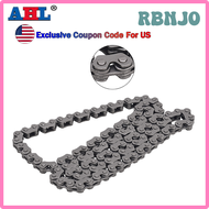 RBNJO โซ่ไทม์มิ่งเพลาลูกเบี้ยวรถจักรยานยนต์สำหรับ HONDA CH250 Elite CN250เกลียว NSS250สะท้อน PS250 1
