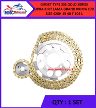 GEARSET GIRSET GEAR GIR SET KC GOLD SUPRA X LAMA FIT LAMA MODEL SSS