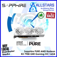 (ALLSTARS) SAPPHIRE PURE RX 7900 GRE GAMING O/C 16GB GDDR6 PCI-E Gaming Graphics Card (Warranty 2 Ye
