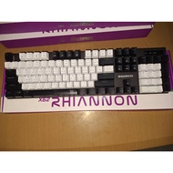 คีย์บอร์ดเกมมิ่ง NUBWO RHIANNON X62 //A-LISTAR X33 Mini RGB มาพร้อมกับ 5 สี Blue Switch รับประกันส