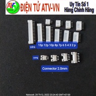 20 Connector PH-K-S(LF)(SN) 2.0mm 2P 3P 4P 5P 6P 7P 8P 10P 12P 15P genuine JST brand PH2.0