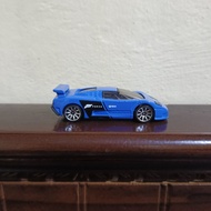 Hotwheels Bugatti eb110 ss blue forza loose
