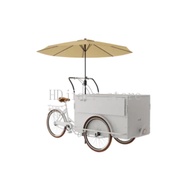 Mobile coffee cart, multifunctional sales cart, decorative items, inverted bike, outdoor milk tea, i