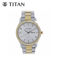 Titan Silver Dial Analog Watch for Men 1650BM03