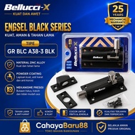 Bellucci A38-3 Black Latch | Bellucci Black Slot Latch A38-3 | GR BLC A38-3 BLK