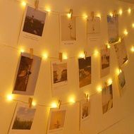 1pc 3.2/6.5/9.8/13.1/16.4/32.8Ft. Home Decor Plastic Copper Wire Warm Light String,Battery Operated 