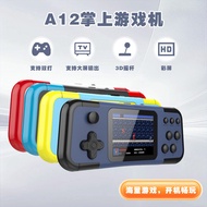 A12 Handheld Game Console 666 in One Children Mini Retro Arcade HD Large Screen Double Joystick Game