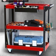DD 【Mute】Utility Vehicle Auto Repair Tool Cart Multifunctional Mobile Tool Cabinet Maintenance Drawer Type Combin23487D
