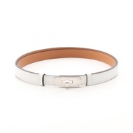 เข็มขัด Hermes Kelly สีขาว สำหรับผู้หญิง (มือสอง) ไม่เคยใช้งาน