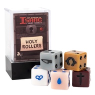 The Binding of Isaac: Four Souls - Holy Rollers Dice Set - 5pc Set, 6-Sided, Card Game Accessory, Ta