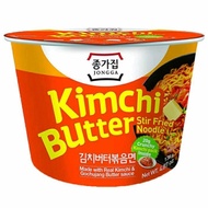 [138gr] Jongga Kimchi Butter Noodle - Instant Noodle+Kimchi Original Korea