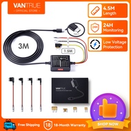 [เป็นทางการ]Vantrue 3-สาย ACC 14.8 ฟุตประเภท C USBชุดฮาร์ดไวร์สำหรับกล้องหน้ารถ 5 ตัวเลือกการป้องกัน