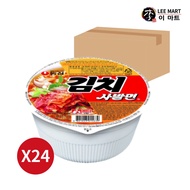[Promotion] Nongshim Kimchi Sabal Noodle cup 86gx24ea(1box)/농심 김치사발면 86gx24개 1박스